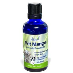Naturasil Sarcoptic & Demodectic Mange Relief Treatment by Naturasil - Concentrated Lime Sulfur Dip for Itch, Rash, Hot Spots, Ringworm & Scaly Skin | Topical Solution for Dogs & Cats 3+ Months | 50mL