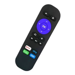 Smartby Remote Control Replaced for Roku 1 2 3 4 HD LT XS XD Roku Express 3900R Premiere 4620XB 4210XB 3900R 2500R 2700R 2450XB w/Channel Shortcut Buttons, NOT Support for Any Roku Stick or Roku TV
