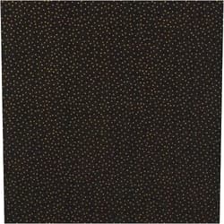 Hancock's of Paducah Timeless Treasures Metallic Pin Dot Black