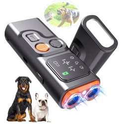 YOUSHEME BarkGuard - Bark Guard Anti Barking Device for Dogs, 2024 New Dog Bark Deterrent Device with HD Display and LED Flashlight, Stop Bad Behavior Without Yelling or Swatting,Rechargeable