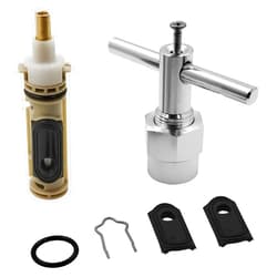 Maxanda 1222B Shower Cartridge 104421 Cartridge Puller Removal Tool Kit Compatible with Moen Posi Temp For 1222B Single Handle Shower Bathtub Faucet Replacement ﻿ ﻿ ﻿ ﻿ ﻿ ﻿