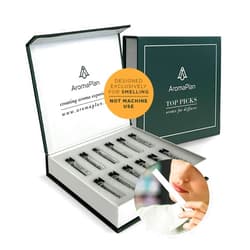 Aromaplan Sample Set, Top Picks Set Collection Exclusively for Smelling, NOT Machine USE - 12 Premium Scent Samples- Discover Our Top Picks Scent Fragrances - USA Fragrance (12 Samples Kit)