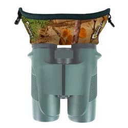 Slicker Bino Bandit - Water-Resistant Binocular Eyeshields to Block Glare and Reduce Eye-Strain- Alpine Mountain Camo