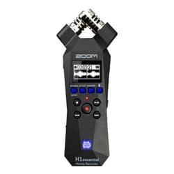 Zoom H1essential Stereo Handy Recorder (2024 Model, Essential Series) with 32-Bit Float, Accessibility, X/Y Microphones, USB Microphone, Portable, for Musicians, Podcasters, Filmmakers