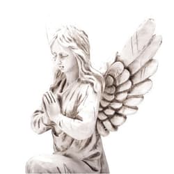 YardYard Praying Angel Statues - 10 Inch Peaceful Angel Figurine for Yard Patio Lawn Garden Courtyard Prayer Fairy Ornaments Outside Statuette Gazebo Porch Decorations GDST05