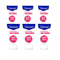 Clearasil Rapid Rescue Deep Treatment Wash, 6.78 oz. (packaging may vary) (Pack of 6)