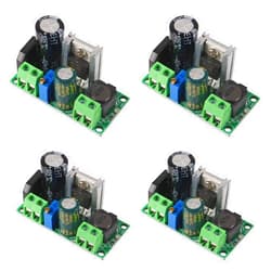 UMLIFE 4PCS AC/DC to DC Step Down Buck Converter AC 5-30V DC 5-48V 24V 36V 48V to DC 2.5-35V 12V Voltage Regulator Board 2A Adjustable Volt Power Supply Module
