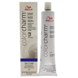 Color Charm COLORCHARM Permanent Gel, Hair Color for Gray Coverage, 3A Dark Ash Brown