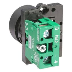 Dayton 30G225 Non-Illuminated Push Button, 22Mm, Plastic