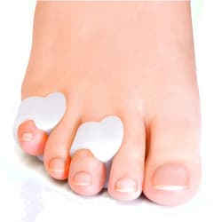 Welnove Gel Toe Separator, Pinky Toe Spacers, Little Toe Cushions for Preventing Rubbing & Relieve Pressure (Pack of 12)