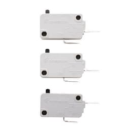 TUAIC KW3A Microwave Oven Door Switch 16A 125V/250V Door Interloc (2 Normally Open and 1 Normally Close)