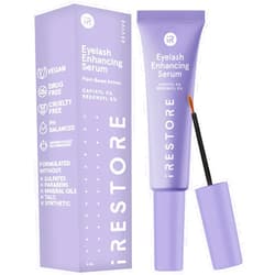 iRESTORE Eyelash Growth Serum | Vegan Prostaglandin Free & Non Irritating | For Thicker, Fuller, Longer and Gorgeous Eye Lashes | Lash Enhancing Serum | 3 Month Supply 5ml
