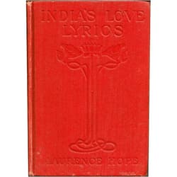 Adela Florence]. [SHAW]. HOPE, Laurence [pseud. of NICOLSON India's love lyrics including the Garden of Kama. Arranged in verse by . . . Illustrated by Byam Shaw.