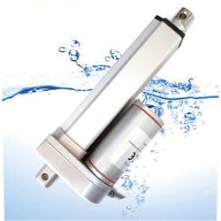 Aocet Electric Heavy Duty Linear Actuator Motor DC 12V 24V 50mm - 800mm High Speed/Low Speed Max. 2000N Waterproof IP65 Electric Stand Lifting Rod(15mm/s-800N(80KG),24V-400mm)