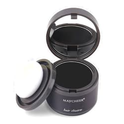 Plovex Magical Fluffy Thin Hair Powder Hair Line Shadow Makeup Hair Concealer Root Cover Up Instant Gray Coverage 4g (02 coffee)