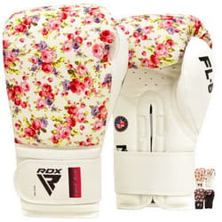 RDX Women Boxing Gloves for Training Muay Thai Maya Hide Leather Ladies Mitts, Kickboxing, Sparring Glove for Punch Bag, Focus Pads and Double End Ball Punching