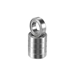 ACROPIX MR106ZZ Bearings Double Shielded Deep Groove Ball Bearings 6x10x3mm Silver Tone - Pack of 5