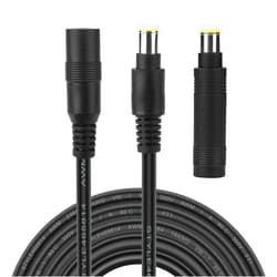 IGreely 8mm Extension Cable - iGreely 10Ft 3M DC 8mm Cord Compatible with Jackery Goal Zero for Solar Generator Portable Power Station and Solar Panel 14AWG