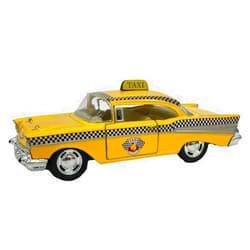 KiNSMART 1957 Chevy Bel Air Coupe Classic Taxi Cab 5