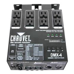 CHAUVET DJ LED Lighting, Silver (DMX-4)