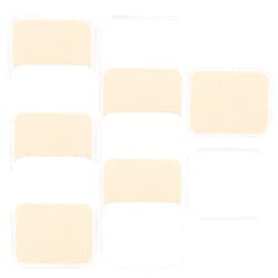 Sliverdew 12 Pcs Square Makeup Sponges for Foundation Facial Powders Puff Cosmetic Sponge Round Foam Pad Beauty Makeup Eye Face Foundation Powders Blender for Liquid Foundation Cream Powders Concealer