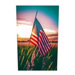 Worihut 5D Diamonds Painting Kits for Adults,?USA Flag DIY Full Round Diamond Art Cross-Stitch Perfect for Hotel and Bar Decor Holiday Birthday Gifts 12x18 Inch