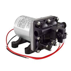 RecPro RV Water Pump Direct Replacement For Shurflo 4008-101-A65 3.0 GPM | 12V Water Pump | Self-Prime | Camper Water Pump | RV Plumbing