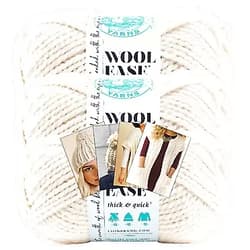 Lion Brands Lion Brand Wool-Ease Thick & Quick Yarn - 3 Pack with Pattern Cards in Color - 640-099 (Fisherman)