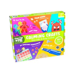 Open The Joy Calming Crafts Kit for Kids - Mindfulness Art Activities, DIY Stress Relief Projects, and Sensory Play for Emotional Wellness - Ages 4 and Up