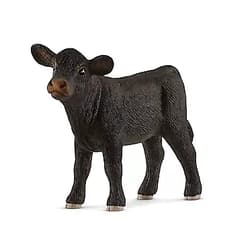 SCHLEICH Farm World, Animal Figurine, Farm Toys for Boys and Girls 3-8 Years Old, Black Angus Calf