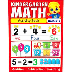 Lucas & Friends by RV AppStudios Kindergarten Math Activity Book: Addition, Subtraction, Learn to Count, Number Tracing, Money, Time, Word Problems & More | Kids Learning Activity ... Math Workbook for Kids Ages 5 to 7