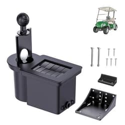 Drive-up Golf Cart Ball Washer and Club Cleaner Kit, Golf Ball Cleaner and Club Head Washer, Suitable for Club Car DS, Yamaha G29, EZGO TXT PDS DCS Gas and Electric Golf Carts, OEM 603836