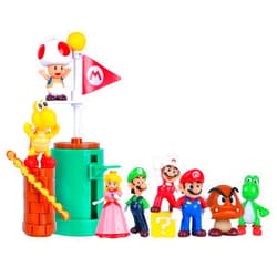 Thcbme 12 Packs Mario Toys Bros Super Mary Princess, Turtle, Mushroom, Orangutan, Action Figures （ 2 Inch ）