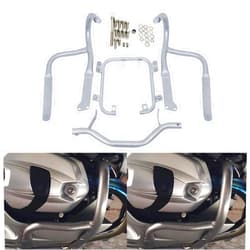 BAIONE Worldmotop Engine Guard Highway Crash Bar Protector Replacement for BMW R1200RT R 1200RT 2004-2013 (Front-sliver)
