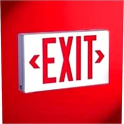 Cooper Lighting COF RED/WH UNIV LED EXIT, LPXH70RWH