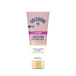Gold Bond Age Renew Tight & Firm Body & Face Lotion with Proteins & Lipids, Skin Firming Lotion for Aging, Dry Skin, 8 oz.