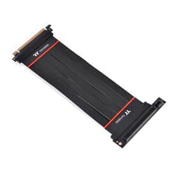 Thermaltake Tt Premium PCI-E 4.0 200mm flexiable Extender with 90 Degree Adapter, AC-060-CO1OTN-C2