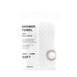 Sofrien Hypoallergenic Embossing Shower Towel, Korean Shower, Bath Towel, Cleanser (100x 28 Cm / 39.3 x 11 Inch), No Dyeing for Sensitive Skin (1 Pcs)