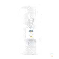 GooseWaddle Luxury Knit Baby Blanket (30”x40”), Premium Comfort from Ultra Soft Fabrics That Get Softer with Use, Perfect for Any Infant Nursery, Boy or Girl, Machine Washable (White)