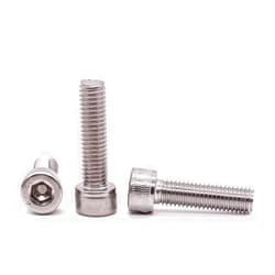 EASTLO M6-1.0 x 12mm Socket Head Cap Screws Bolts, 304 Stainless Steel 18-8, Allen Socket Hex Drive, Full Thread, Coarse Thread, Bright Finish, 50 PCS