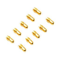 Yidinn 22/12/10pcs Idle Jets for Pilot Jet M5x0.8 Thread for Dellorto 1488 PHBG PHBD MA MB UA UB Injector Nozzle(55-80 (12pcs))