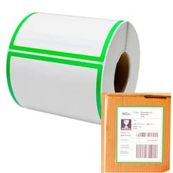 PreFeel Direct Thermal Labels, 4 x 6 Shipping Labels,350 Labels per Roll Colored Labels, Mailing Postage Label, Packing Labels Stickers, Thermal Printer Paper Compatible, Permanent Sticky.