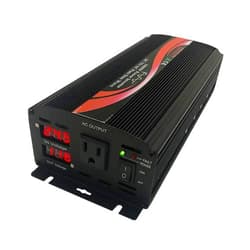 KRXNY 1000W Off Grid Pure Sine Wave Power Inverter 24V DC to 110V 120V AC 60HZ with LED Display US Socket