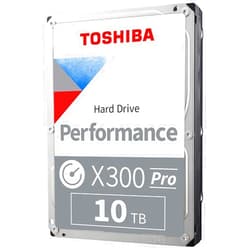 Toshiba X300 10TB Performance & Gaming 3.5-Inch Internal Hard Drive - CMR SATA 6 GB/s 7200 RPM 256 MB Cache - HDWR11AXZSTA