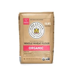 King Arthur, 100% Organic Whole Wheat Flour, 100% Whole Grain, Non-GMO Project Verified, 2 Pounds (Pack of 12)