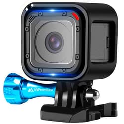MiPremium Frame Mount Housing Case for GoPro Hero Session 4 & 5 Skeleton Cover Shell Cage Accessories Kit with Aluminium Screw & Quick Release Buckle Socket Accessory for Hero4 Hero5 Session Camera