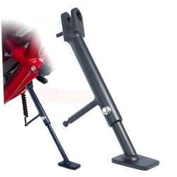 Xitomer 0-3 inch Motorcycle Adjustable Kickstand Fit for Ninja 500 NINJA e-1 ABS/Z e-1 ABS/Ninja 500 Z500 2024/ Ninja 400 Ex400 2018-2024, Motorcycle Adjustable Side Stand Adjustable Kickstand