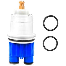 TOVEN-RV RP19804 Shower Cartridge Replacement for Delta Monitor 1300 & 1400 Series Single-Handle Tub and Shower Valves, Fits Pre-2007 Models, Pressure Balance Valve Cartridge for Shower Faucet Repair, Blue