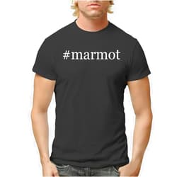 Tracy Gifts #Marmot - Hashtag Men's Adult Short Sleeve T-Shirt