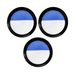 Moreffi 3 Pack Filter Replacement Compatible With Eureka RapidClean Pro Cordless Stick NEC180 NEC185 NEC186 NEC190 Lightweight Vacuum Cleaner